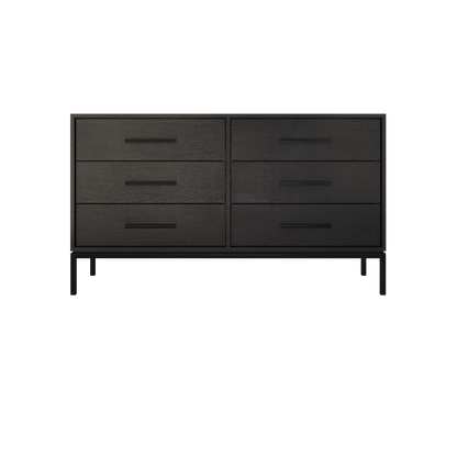 Vanderloc Rift White Oak Double Drawer Bath Vanity