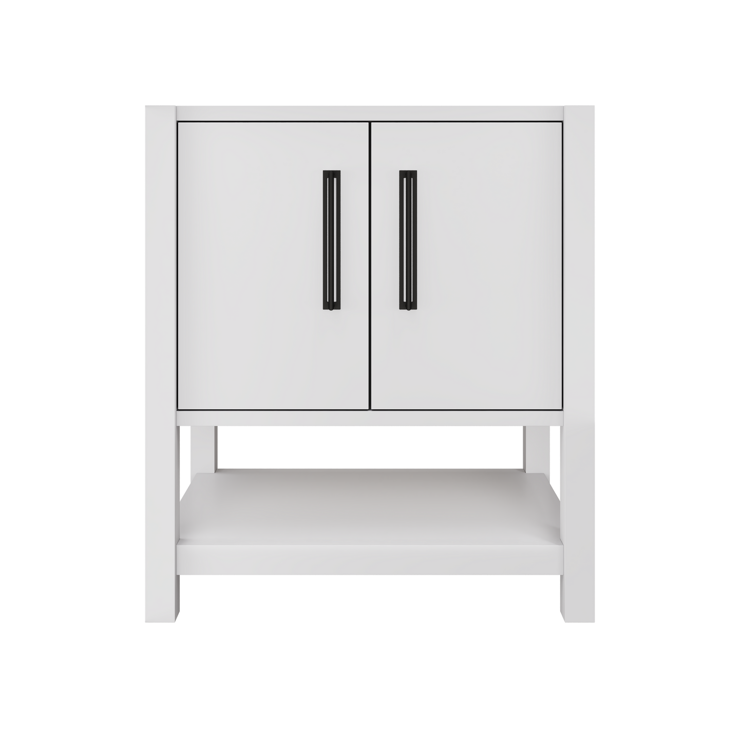 Strong White / Matte Black