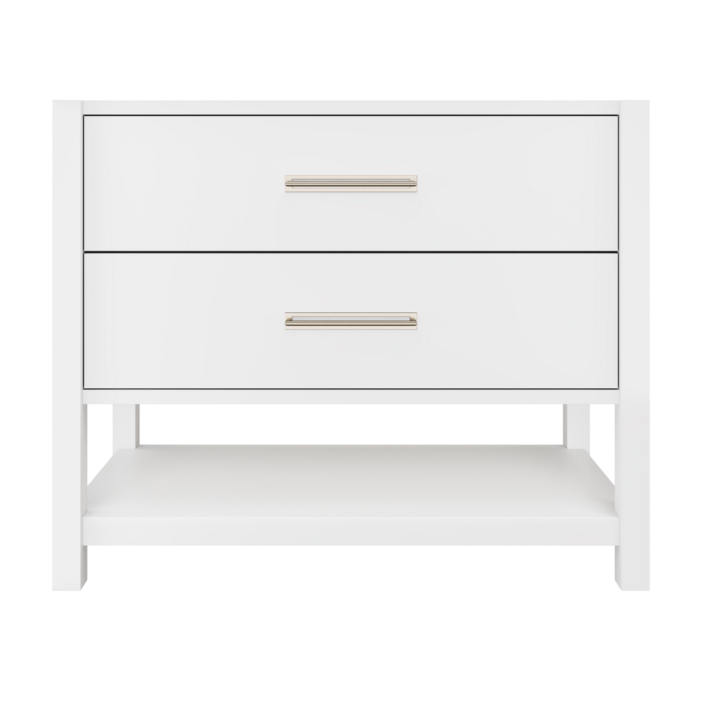 Vanderloc Kiawah Two-Drawer Single Bath Vanity — 42 Inch