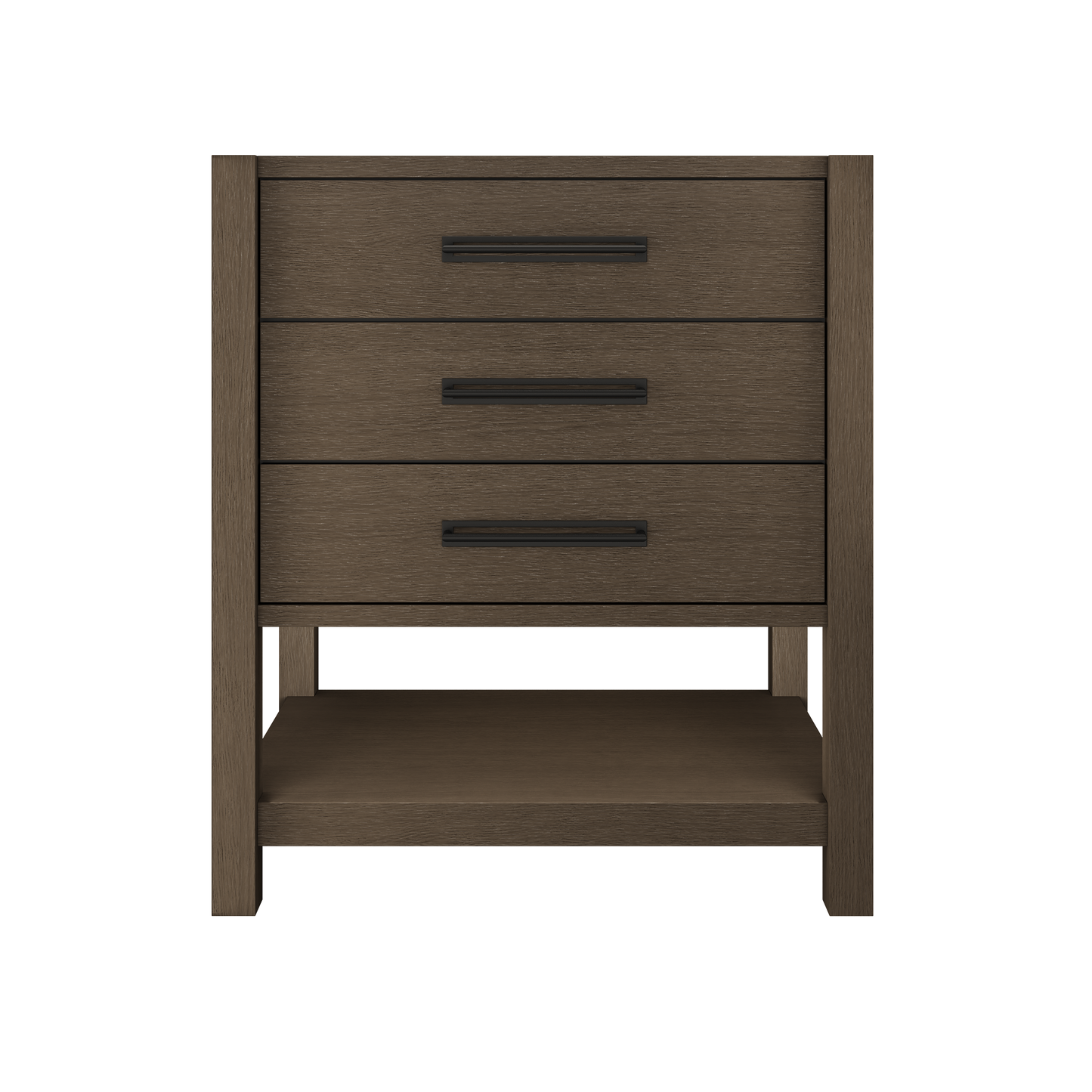 Vanderloc Kiawah Three-Drawer Single Bath Vanity — 30 Inch