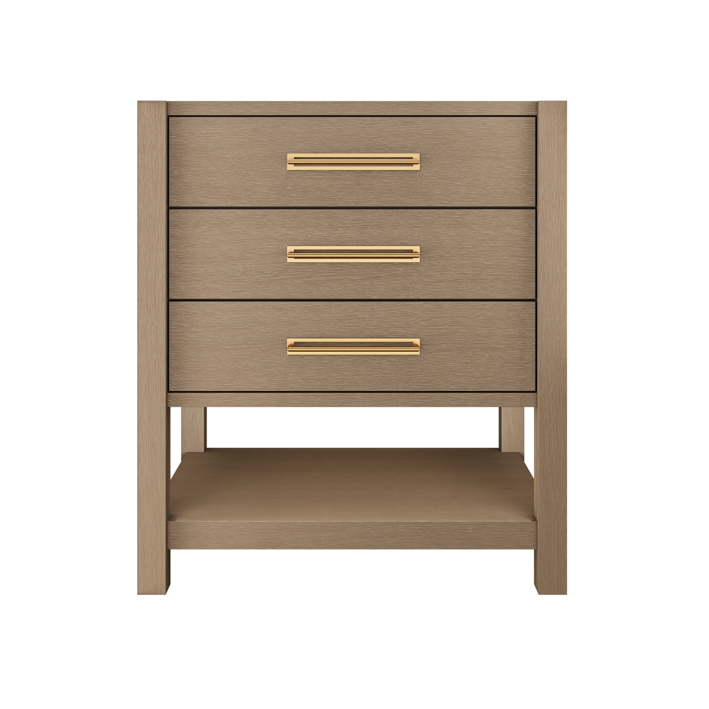 Vanderloc Kiawah Three-Drawer Single Bath Vanity — 30 Inch