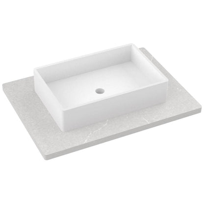 31" Silestone® Quartz Vanity Top Single Vigo Centered Sink