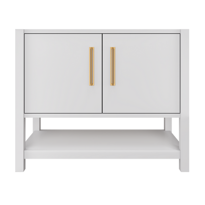 kiawah-single-bath-vanity-42in Strong White Satin Gold