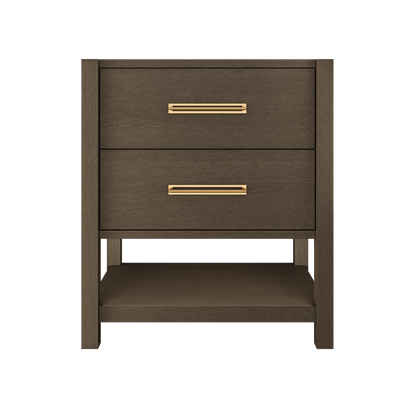 Vanderloc Kiawah Two-Drawer Single Bath Vanity — 30 Inch