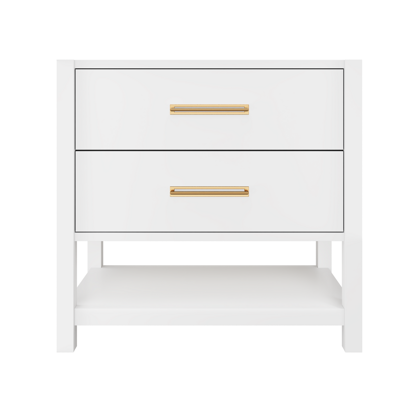 Vanderloc Kiawah Two-Drawer Single Bath Vanity — 36 Inch