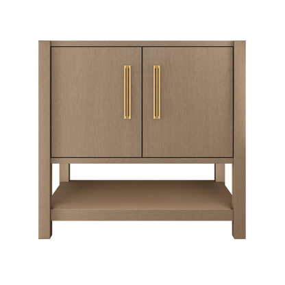 kiawah-single-bath-vanity-36in Smoked Modern Satin Gold