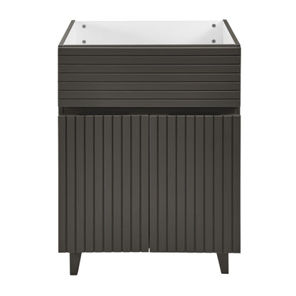 Swiss Madison, Bernay 24 Bathroom Vanity in Cedar Grey Cabinet Only