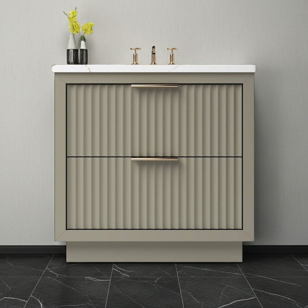 Vanderloc LeCrieú Two-Drawer Single Bath Vanity
