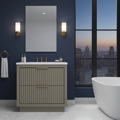 Vanderloc LeCrieú Two-Drawer Single Bath Vanity