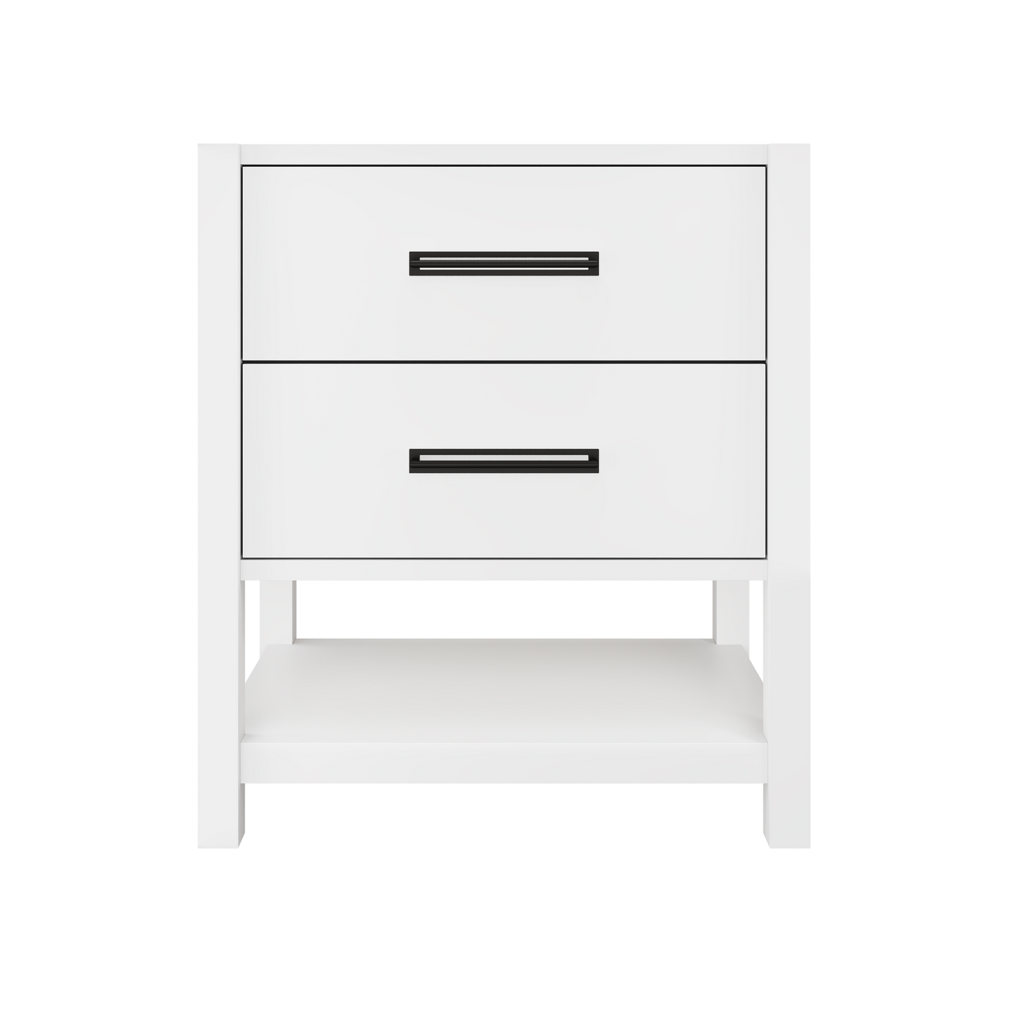 Vanderloc Kiawah Two-Drawer Single Bath Vanity — 30 Inch