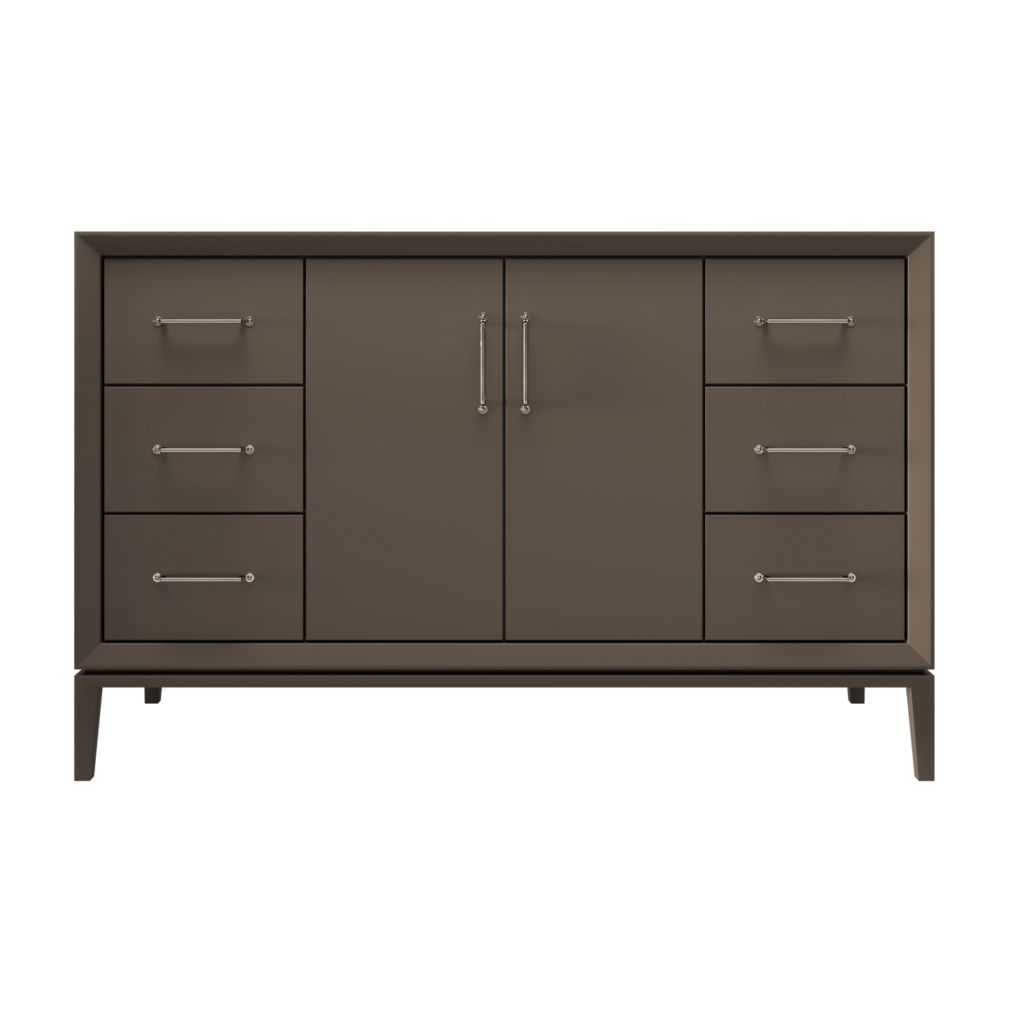 Vanderloc Alexandra Single Sink Extra-Wide 54" - Truffle SN