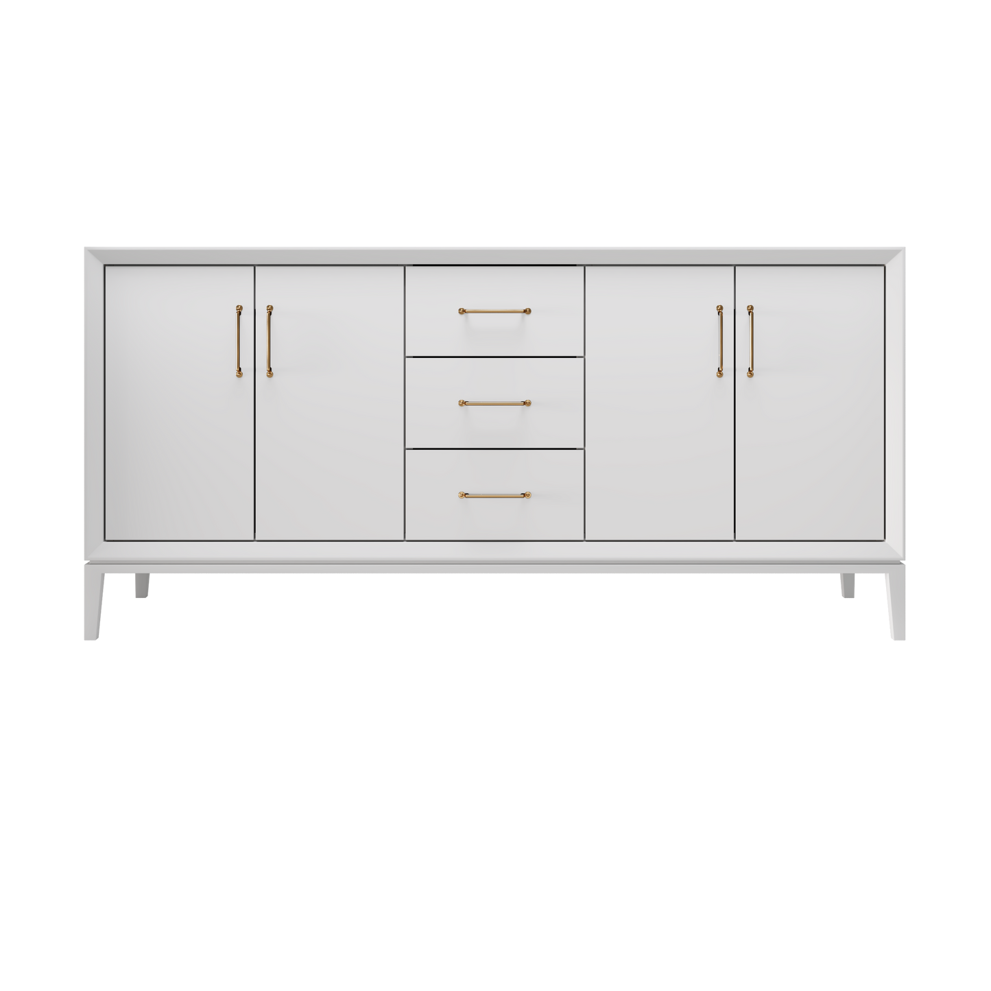 Strong White / 72" Wide / Satin Gold