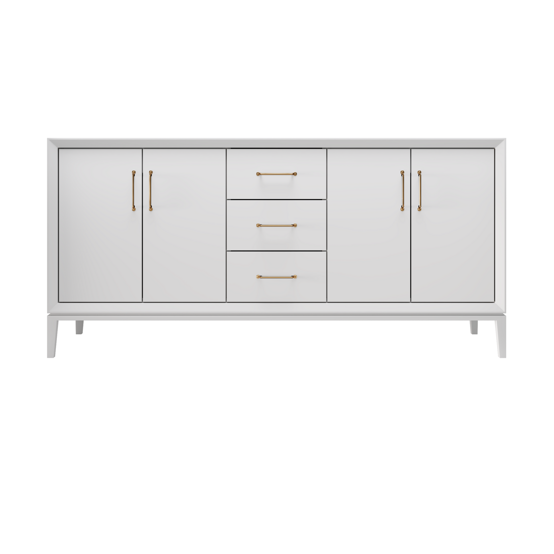 Strong White / 72" Wide / Satin Gold