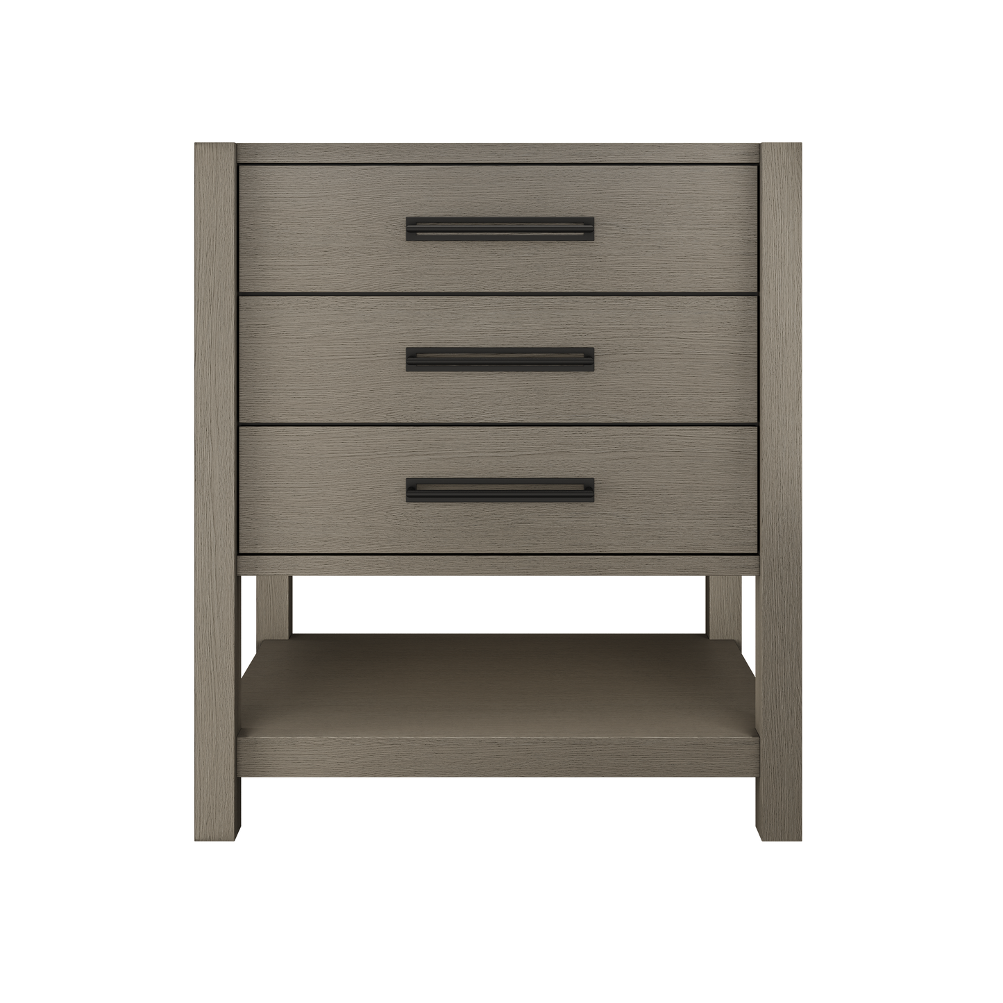 Vanderloc Kiawah Three-Drawer Single Bath Vanity — 30 Inch