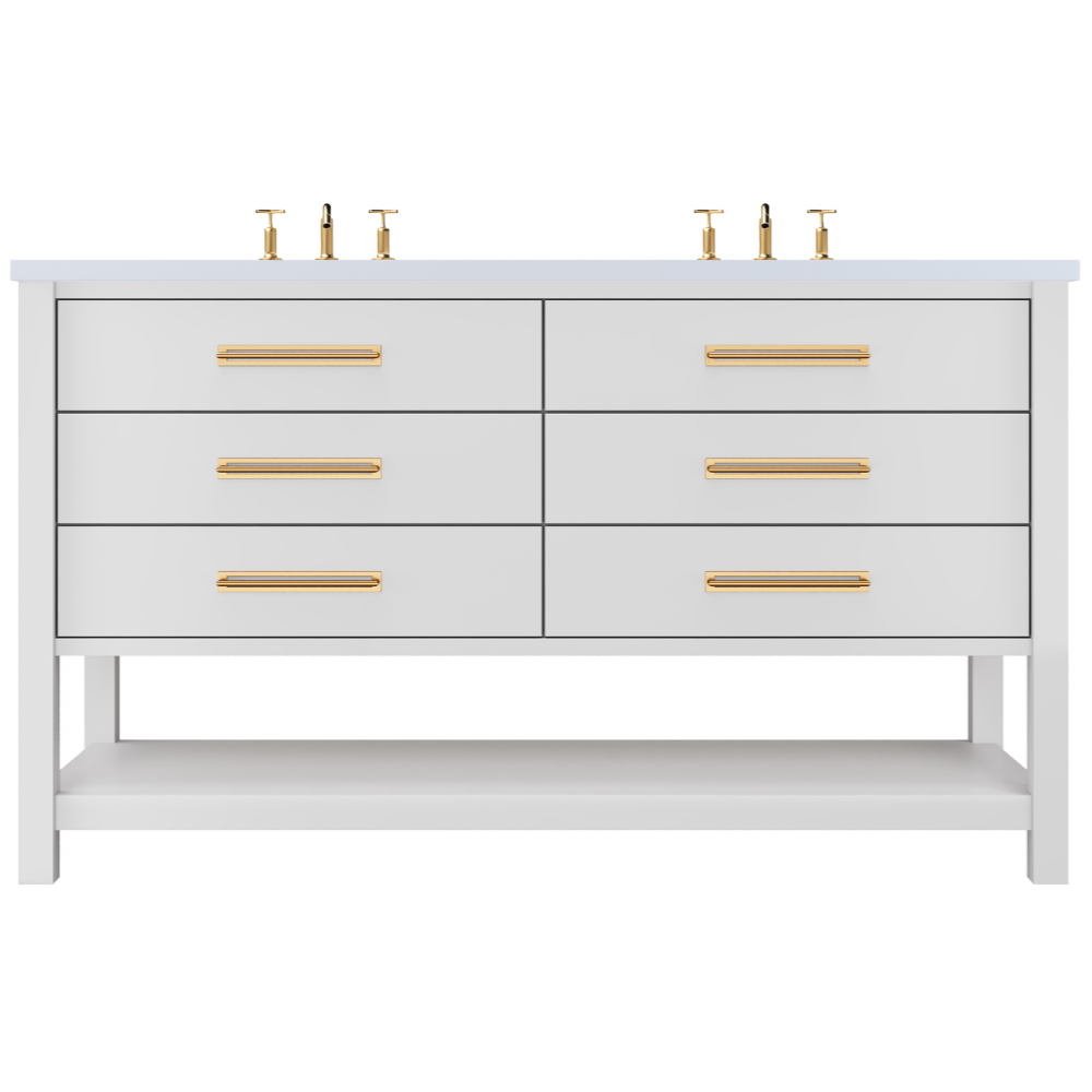 Strong White / Satin Gold