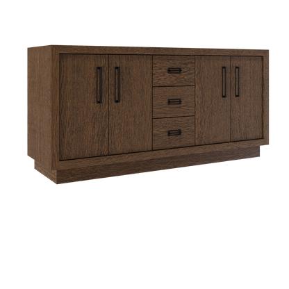 Vanderloc Avalon Double Bath Vanity (Add Top & Faucet)