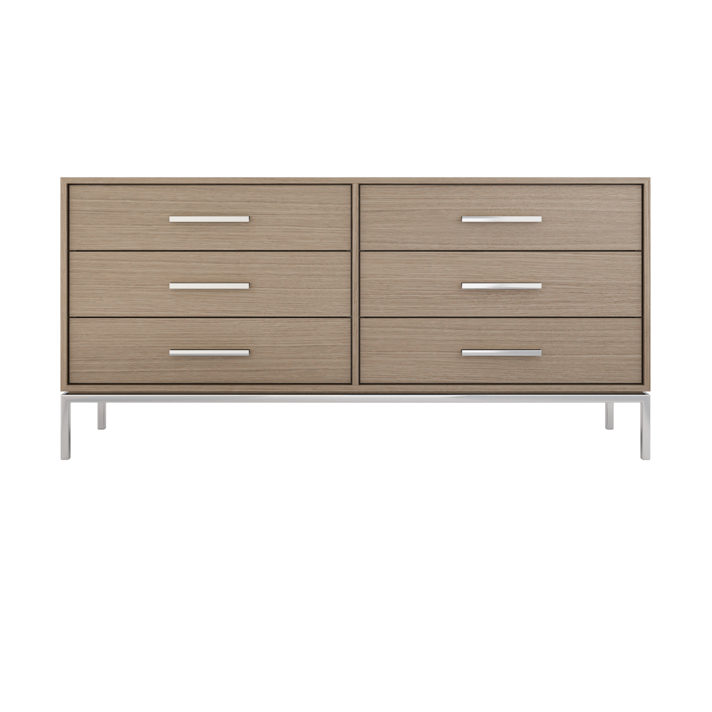 Vanderloc Rift White Oak Double Drawer Bath Vanity