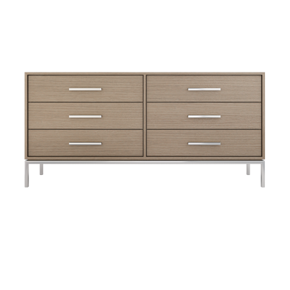 Vanderloc Rift White Oak Double Drawer Bath Vanity