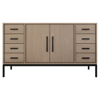 Vanderloc Rift White Oak Single Extra Wide Bath Vanity