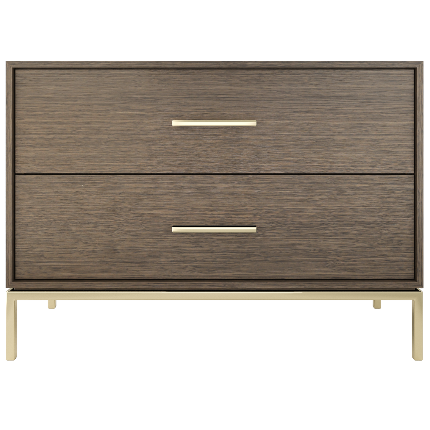 Vanderloc Rift White Oak Two-Drawer Single Bath Vanity