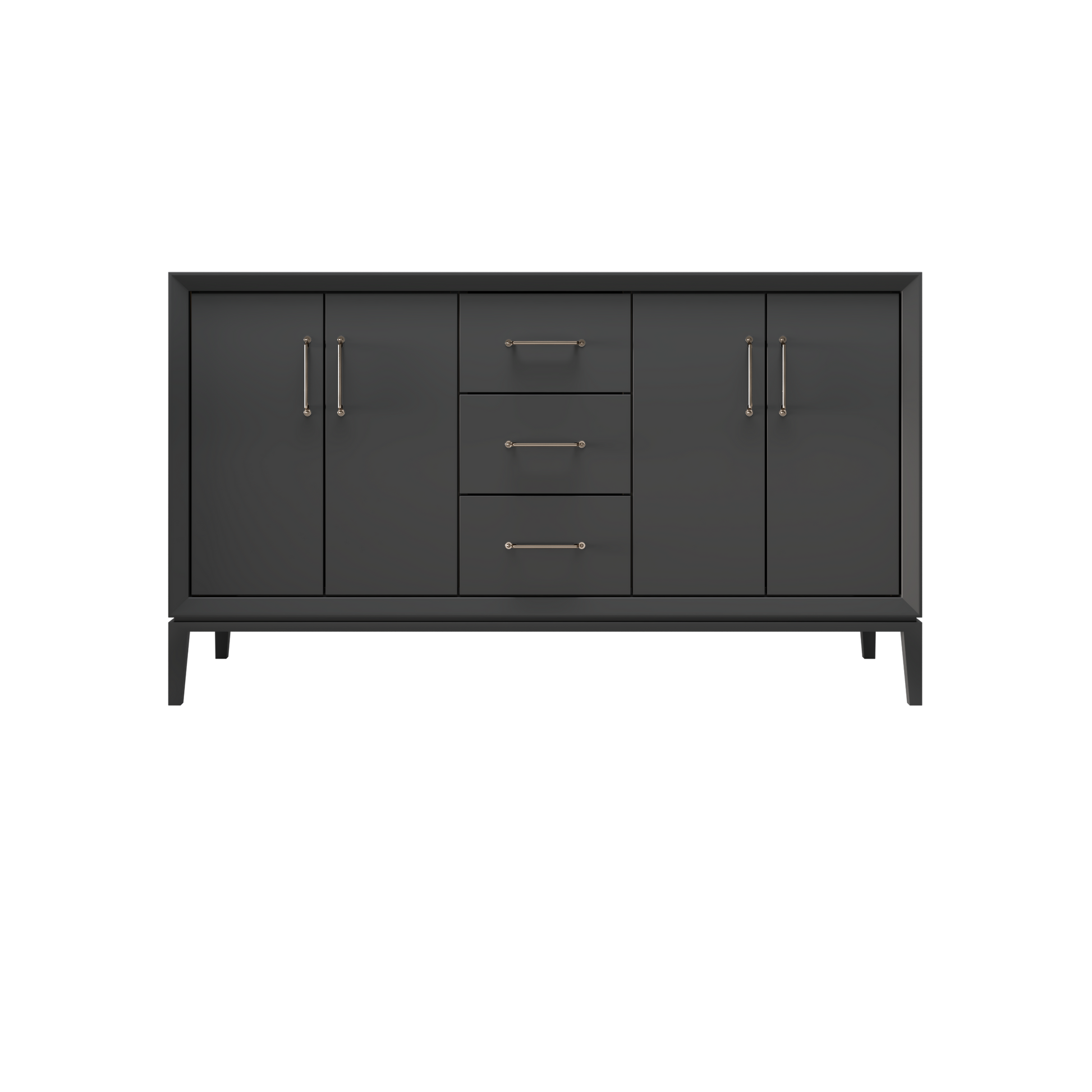 Off Black / 60" Wide / Satin Nickel