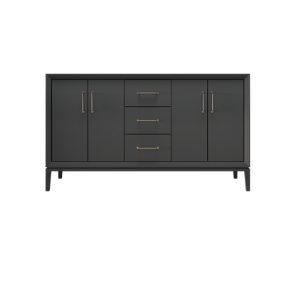 Off Black / 60" Wide / Satin Nickel