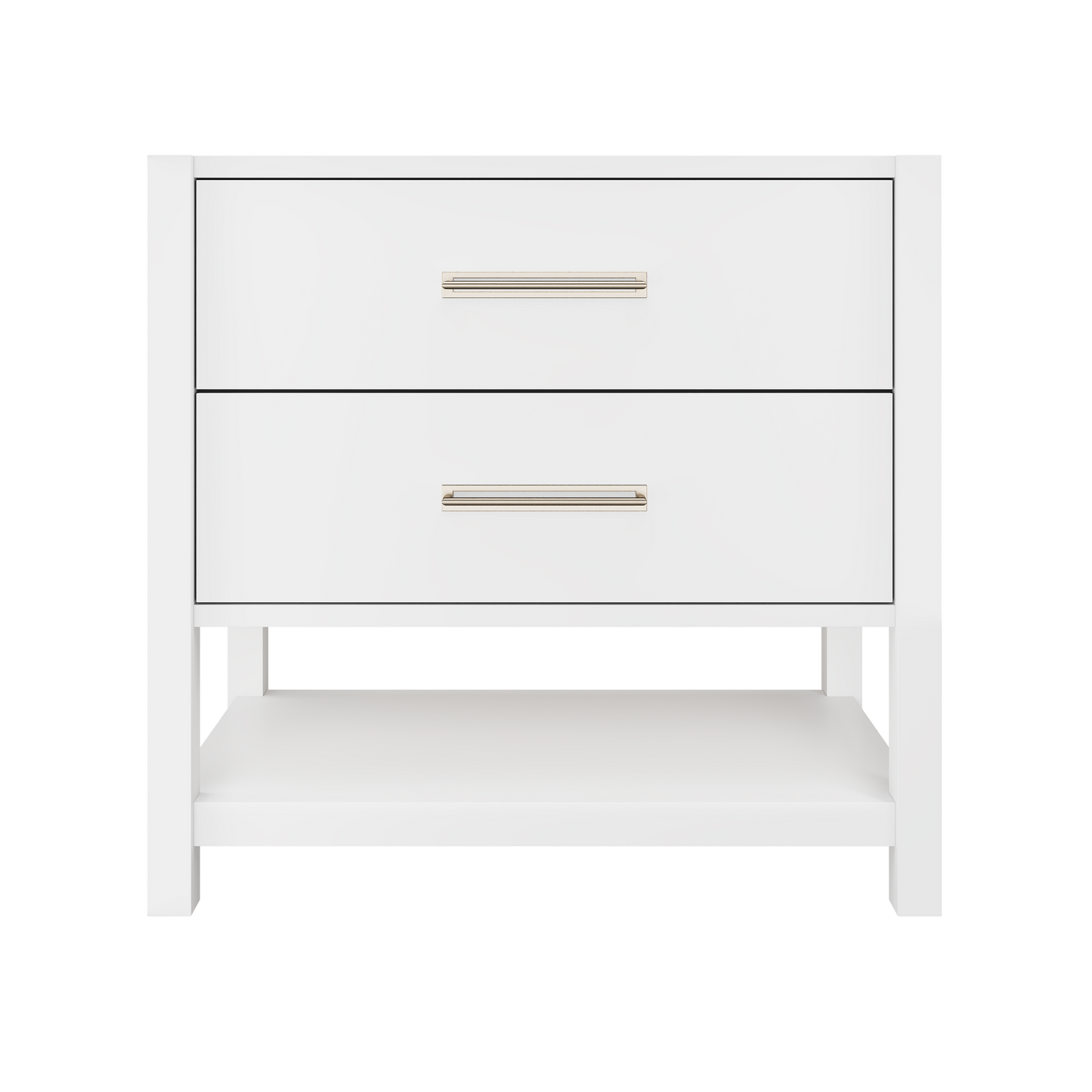 Vanderloc Kiawah Two-Drawer Single Bath Vanity — 36 Inch