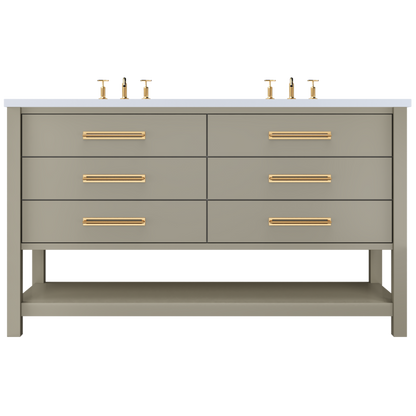 French Olive / Satin Nickel