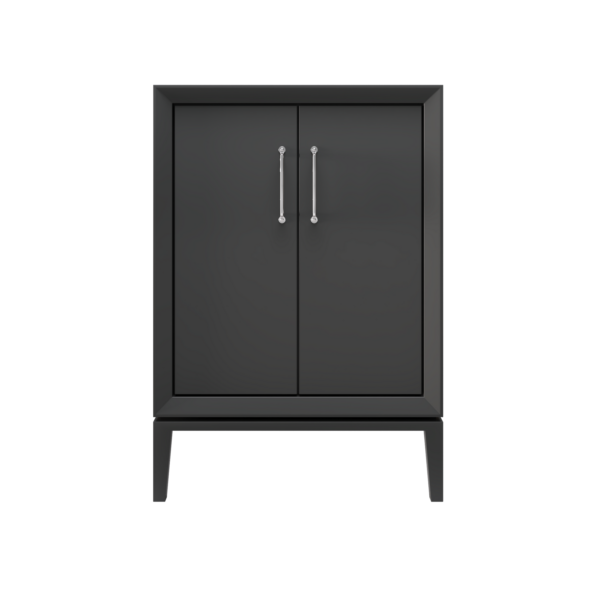 Alexandra 30" Single Vanity - Off Black / Polished Chrome
