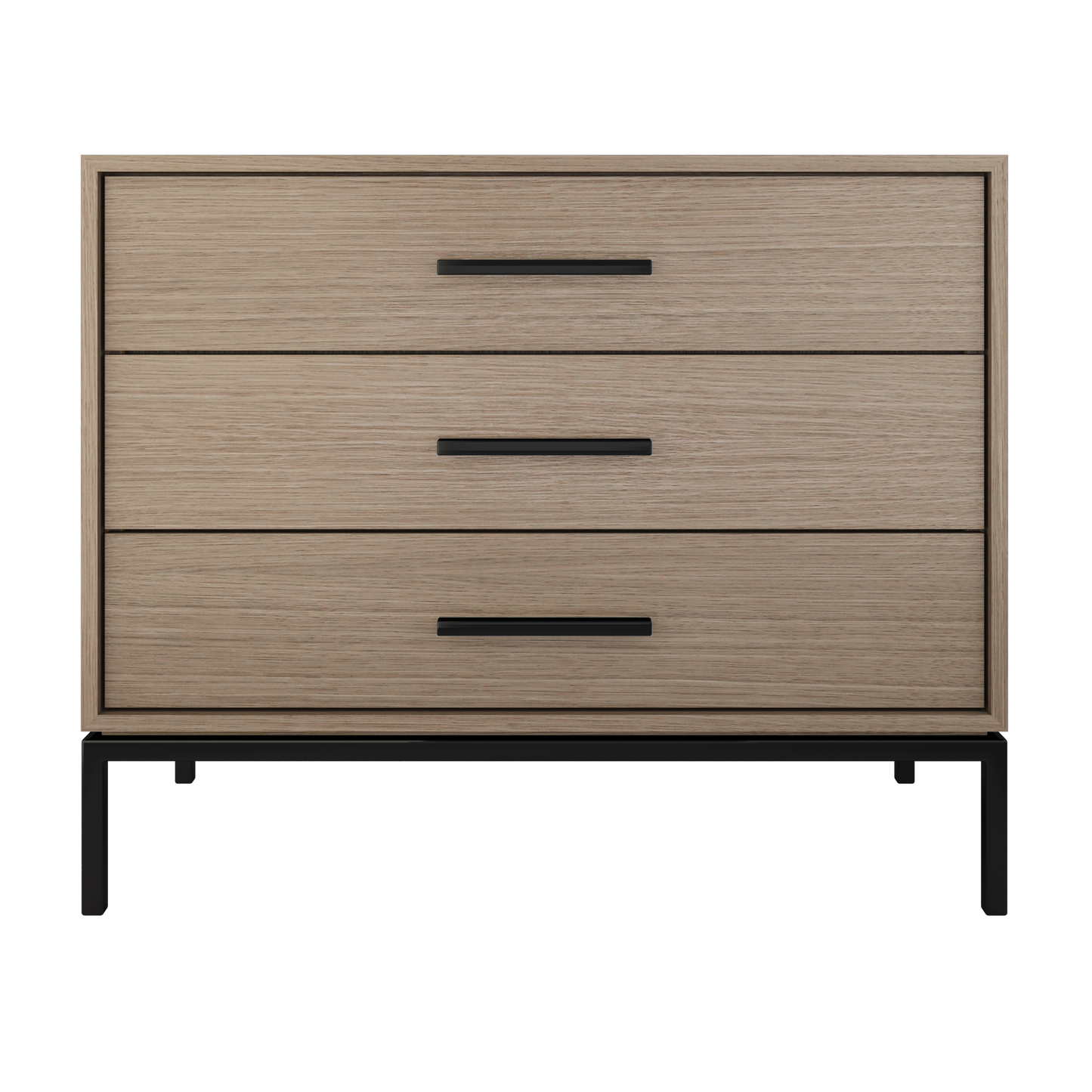 Vanderloc Rift White Oak Three-Drawer Single Bath Vanity