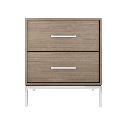 Vanderloc Rift White Oak Two-Drawer Single Bath Vanity