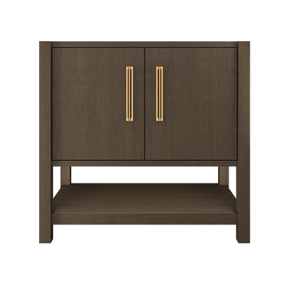 kiawah-single-bath-vanity-36in Russet Shadow Satin Gold