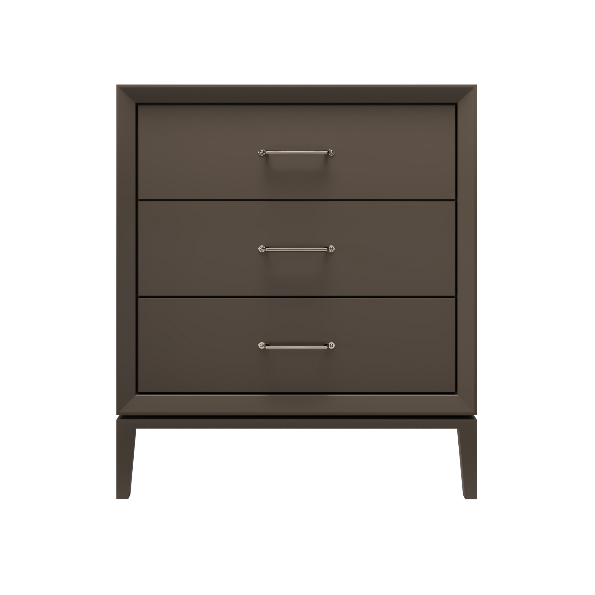 Vanderloc Alexandra Three-Drawer Single Sink 30" - Truffle SN