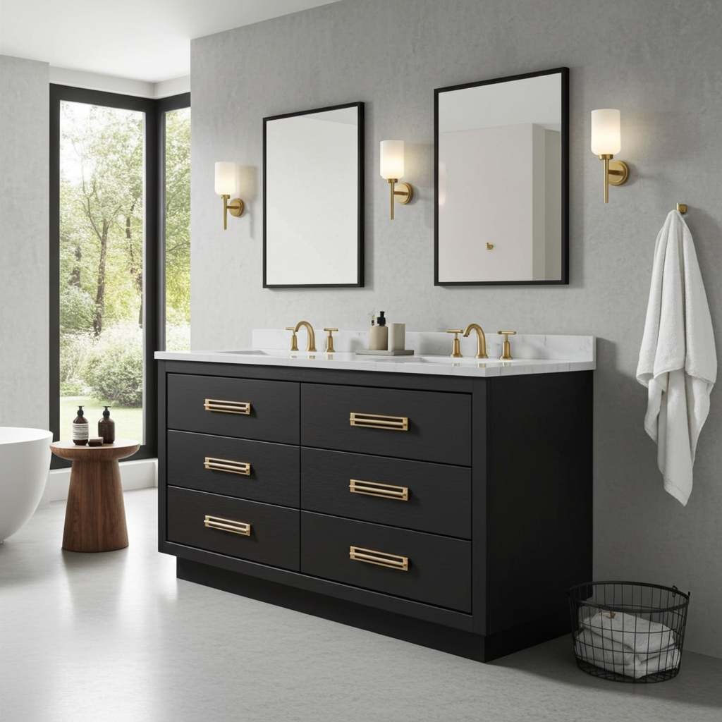 Vanderloc Avalon Double Drawer bathroom vanity — view 2