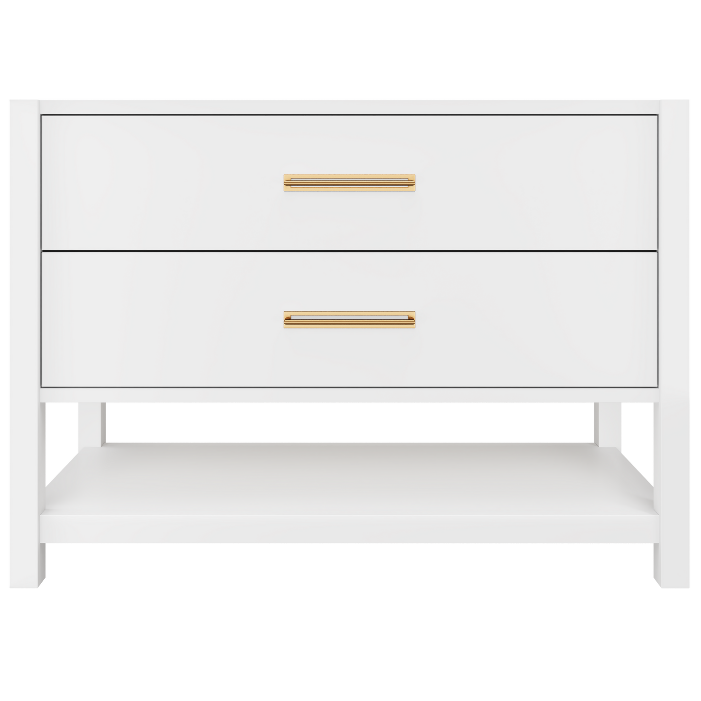 Vanderloc Kiawah Two-Drawer Single Bath Vanity — 48 Inch