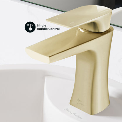 Swiss Madison Monaco single hole bathroom faucet, detail 3