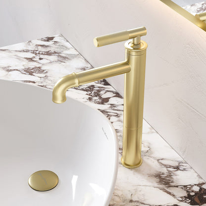 Swiss Madison Avallon single hole bathroom faucet, detail 2