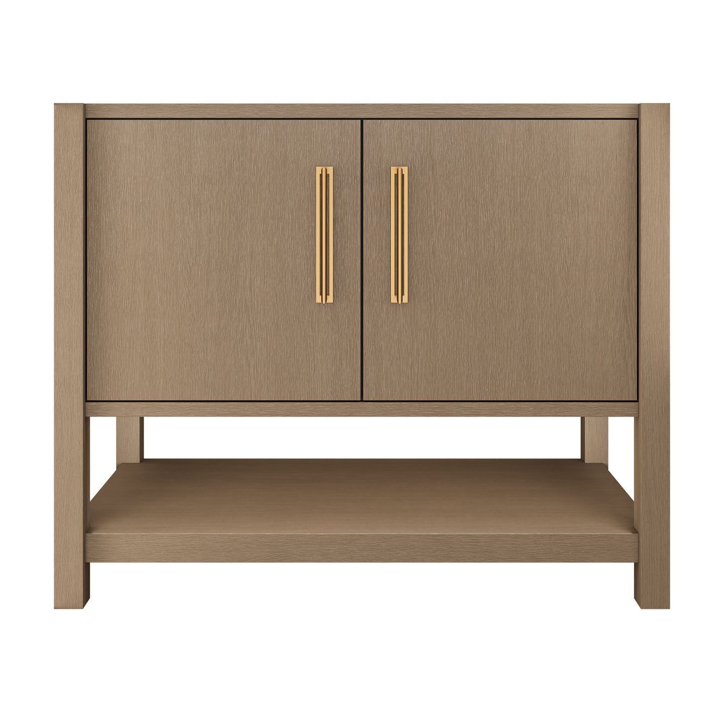 kiawah-single-bath-vanity-42in Smoked Modern Satin Gold