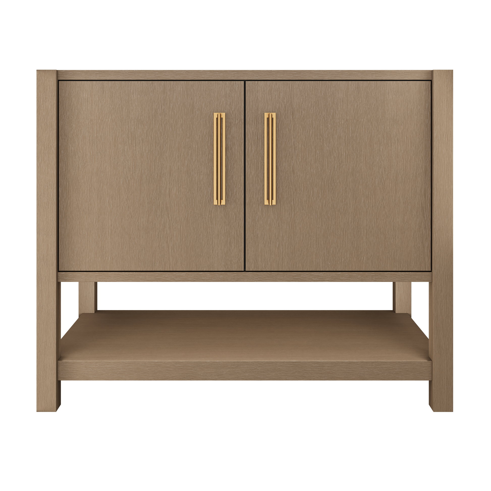 kiawah-single-bath-vanity-42in Smoked Modern Satin Gold