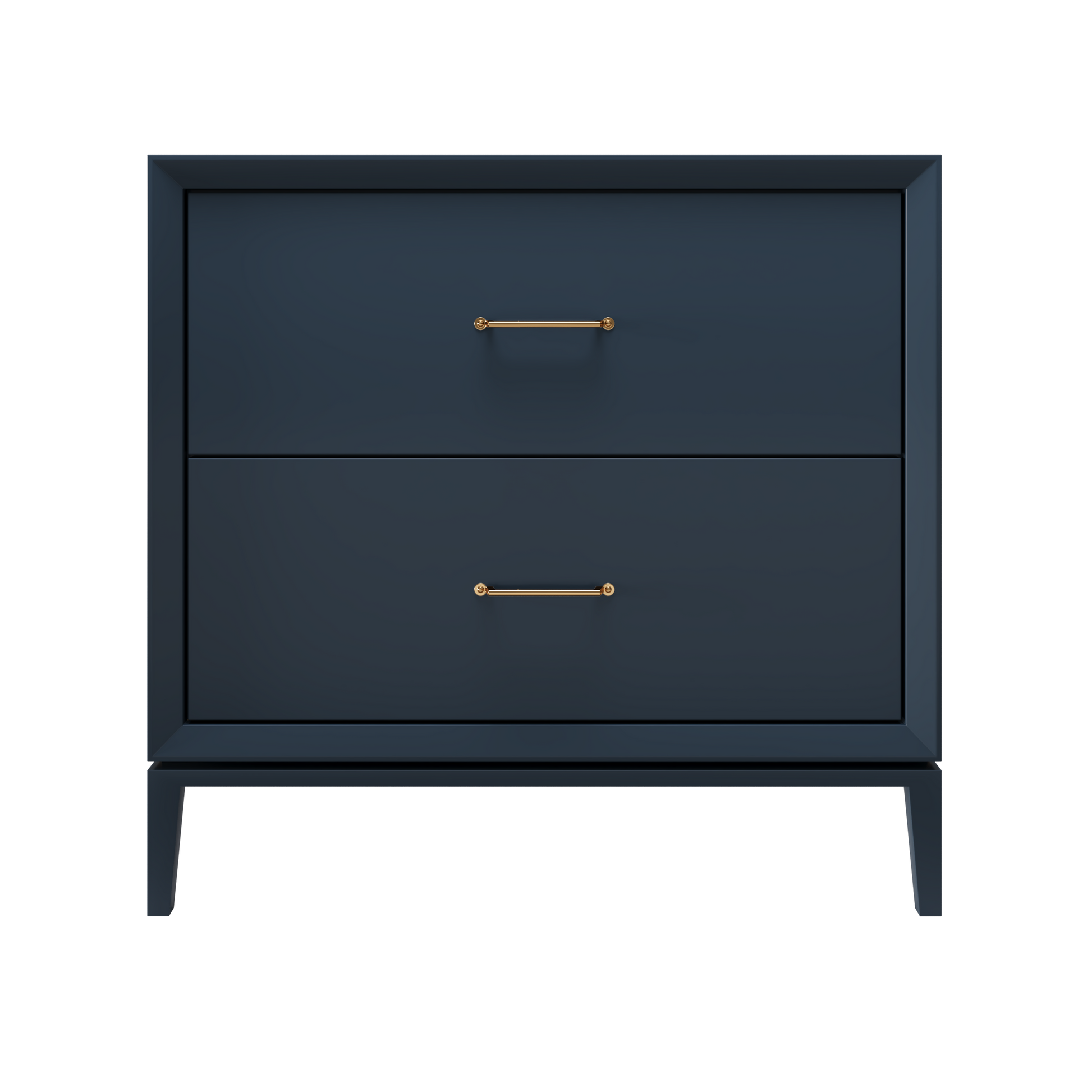 Hague Blue / Satin Gold