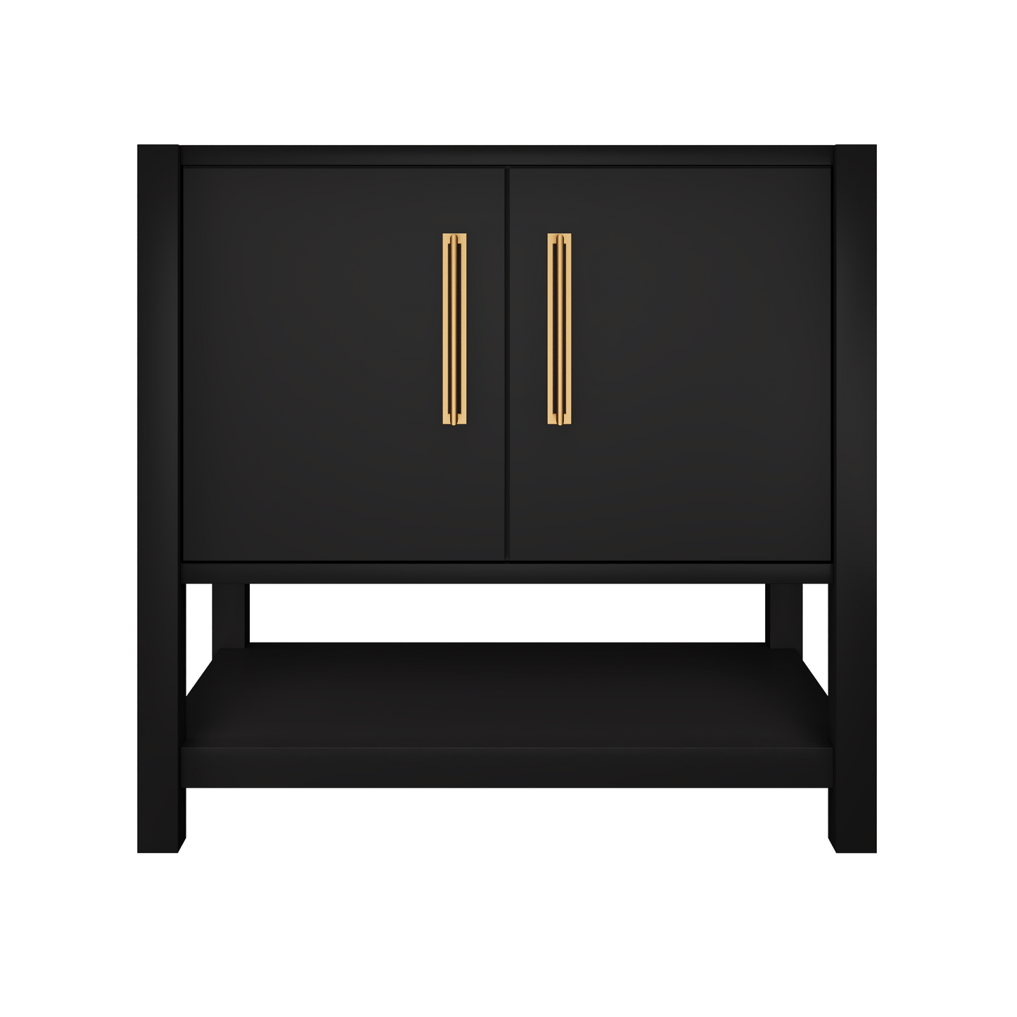 kiawah-single-bath-vanity-36in Noir Satin Gold