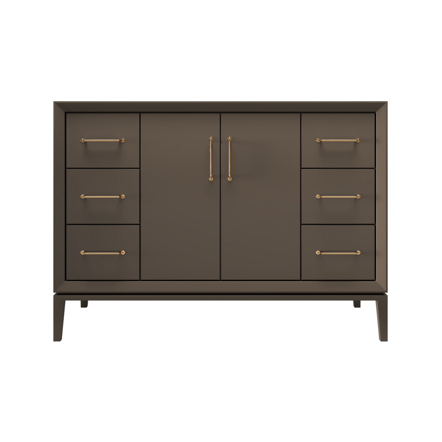 Vanderloc Alexandra Single Sink Extra-Wide 48" - Truffle SG