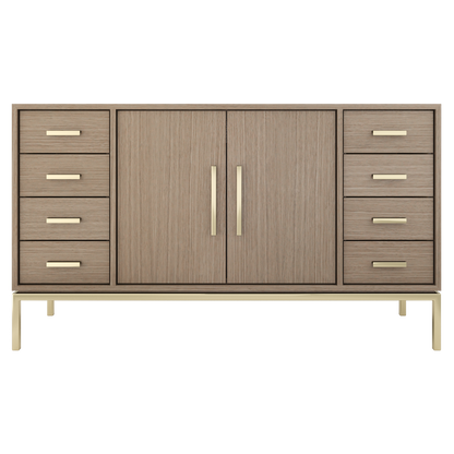 Vanderloc Rift White Oak Single Extra Wide Bath Vanity