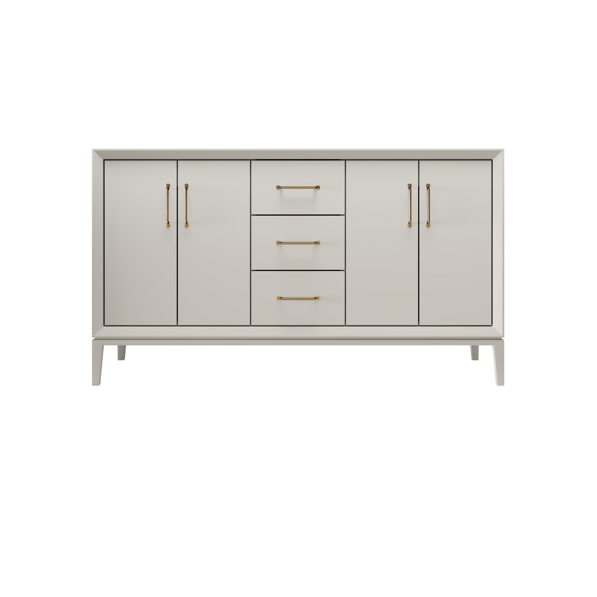 Vintage Taupe / 60" Wide / Satin Gold