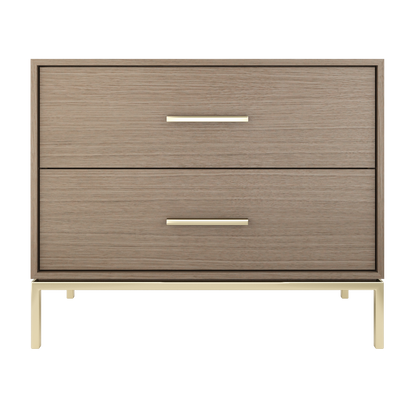 Vanderloc Rift White Oak Two-Drawer Single Bath Vanity