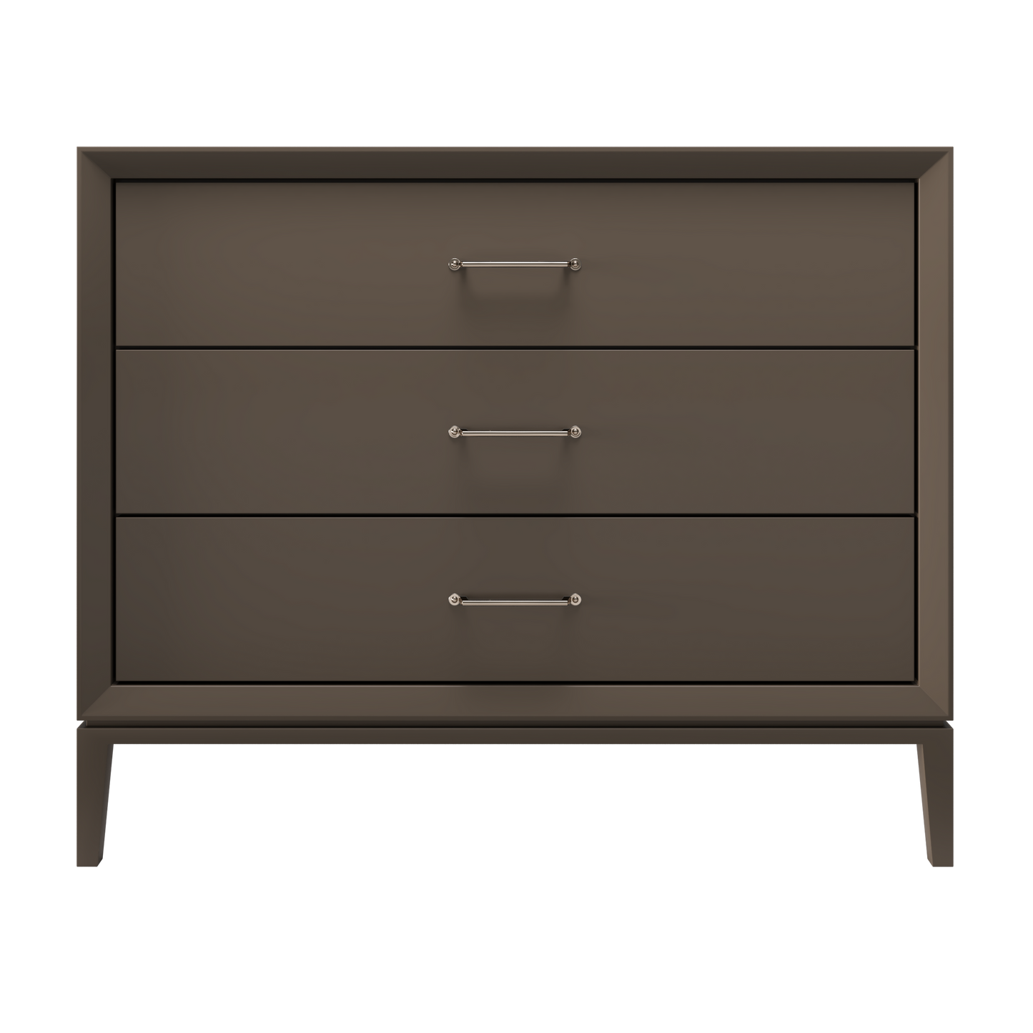 Vanderloc Alexandra Three-Drawer Single Sink 42" - Truffle SN