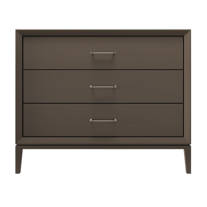 Vanderloc Alexandra Three-Drawer Single Sink 42" - Truffle SN