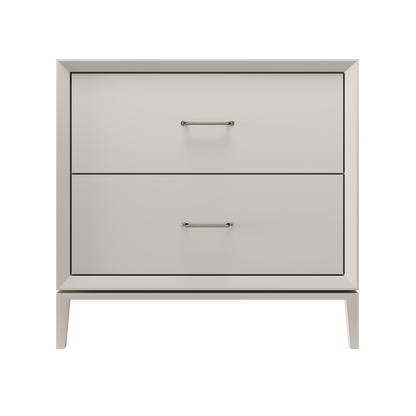 Alexandra 2-Drawer 36" Single Vanity - Vintage Taupe / Satin Nickel