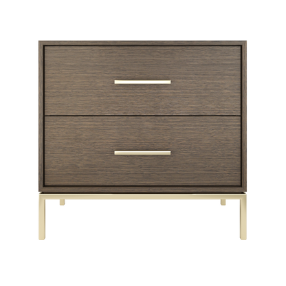 Vanderloc Rift White Oak Two-Drawer Single Bath Vanity