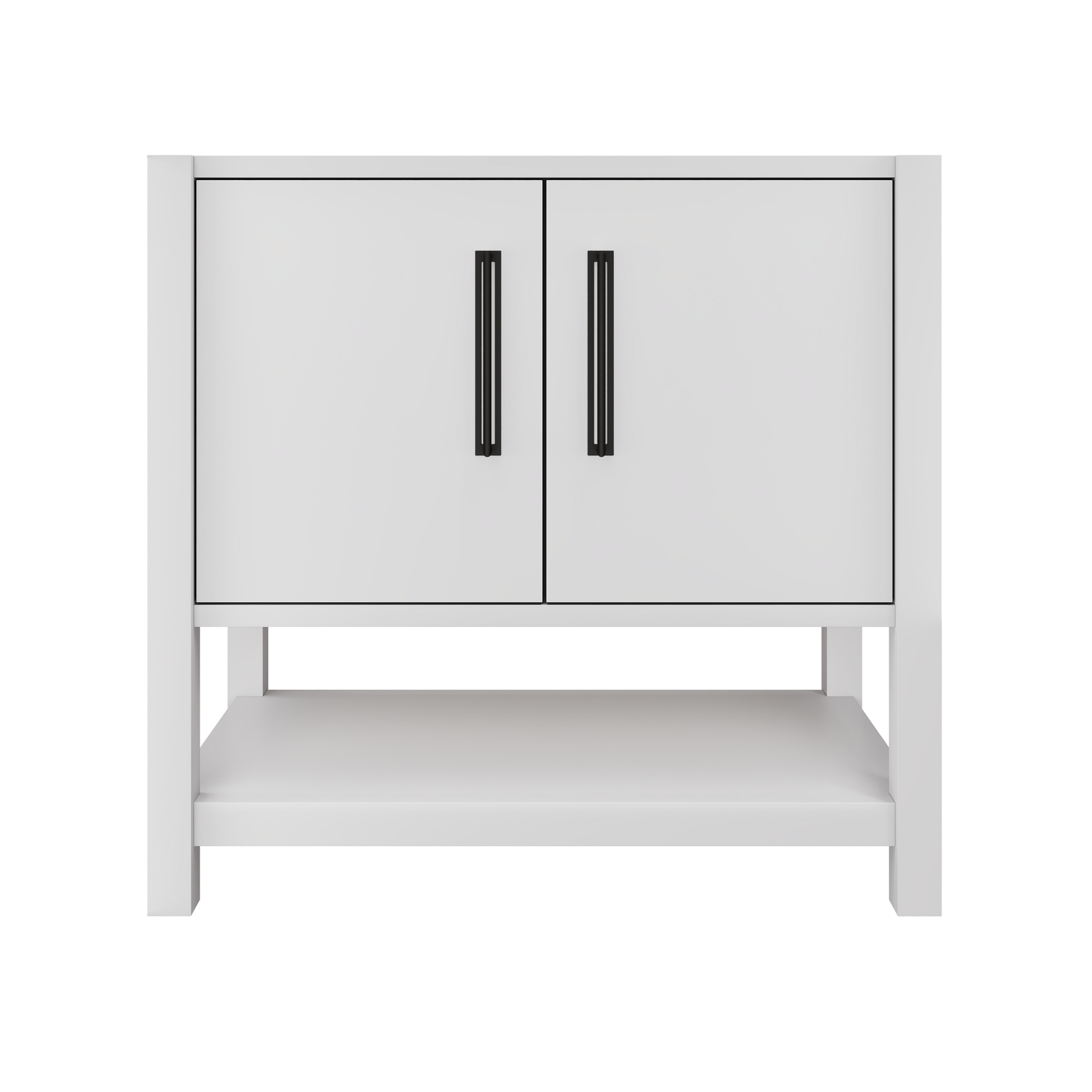 kiawah-single-bath-vanity-36in Strong White Matte Black